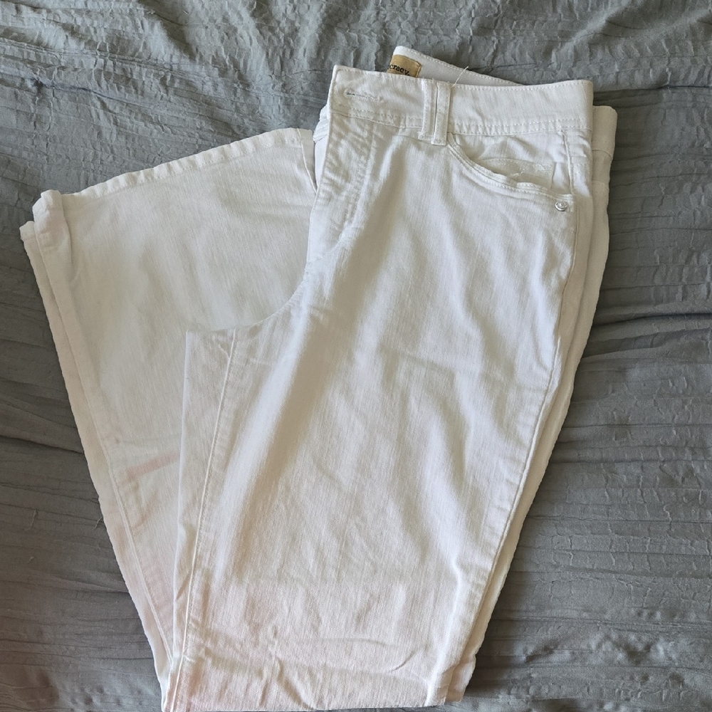 Democracy White Denim Pants